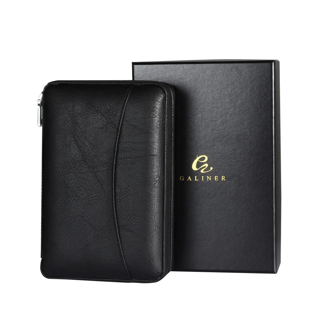 Personalized Cigar Gift Box Leather Humidor Brown Cigar Lighter Humidor