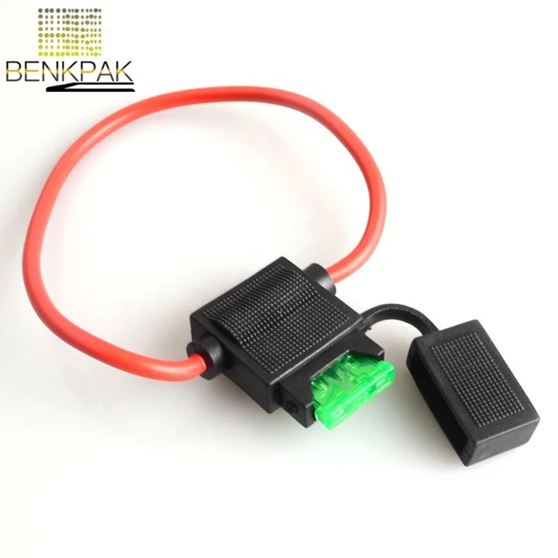 Medium blade Auto fuse +1pcs waterproof auto Fuse Holder
