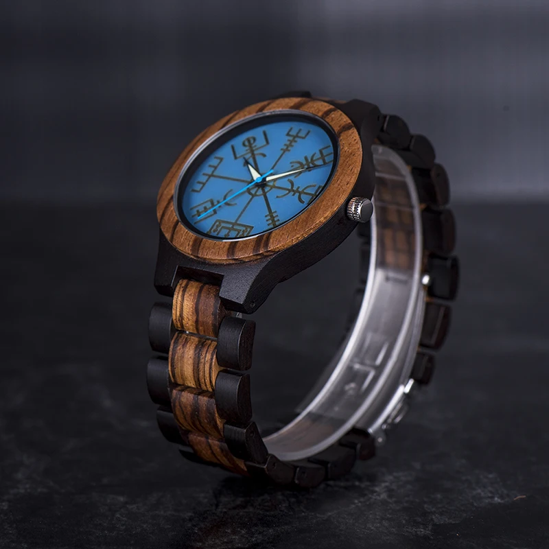 Unique design Handmade custom logo oem brand Classic Wholesale low moq Dropshipping wood wrist watch