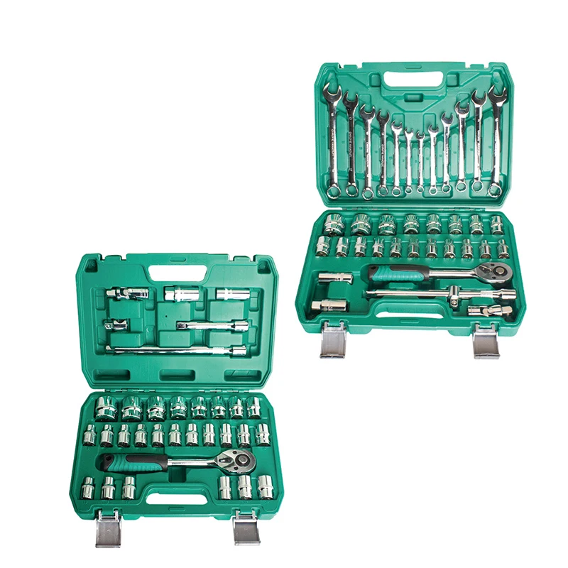 Professional Mechanic Car Tools Auto Repair Home Use Tool Kit 32/37Pcs Socket Ratchet Spanner Wrench Set