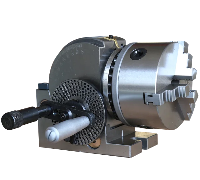 
BS-0(101-1001) precision milling machine indexing Head with 100m 3-jaw chuck, universal dividing head without tailstock 