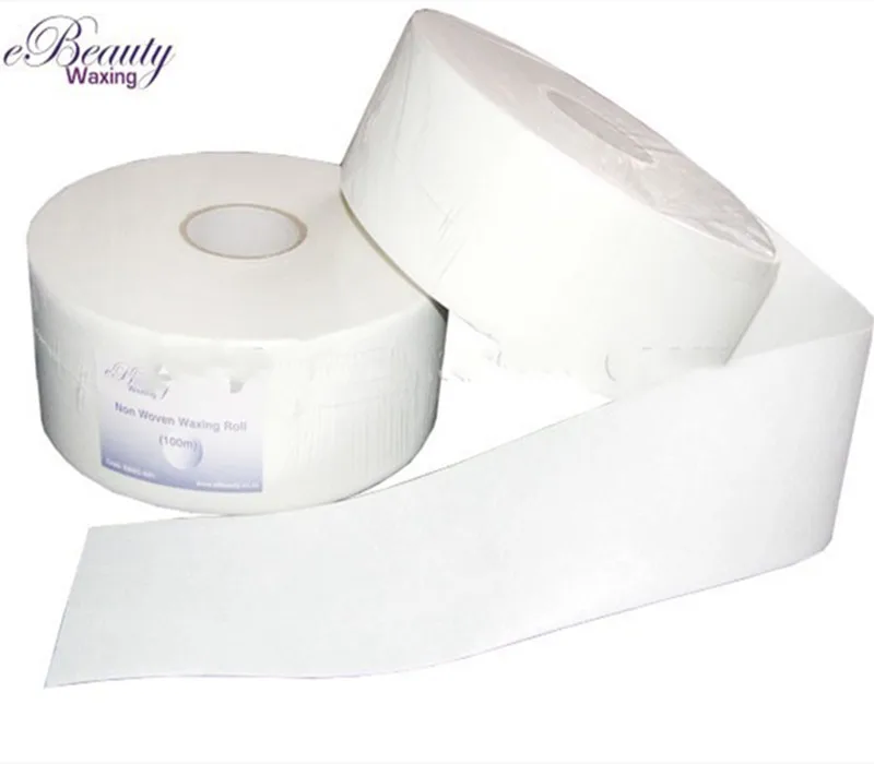 Factory direct disposable non woven depilatory wax strip rolls paper