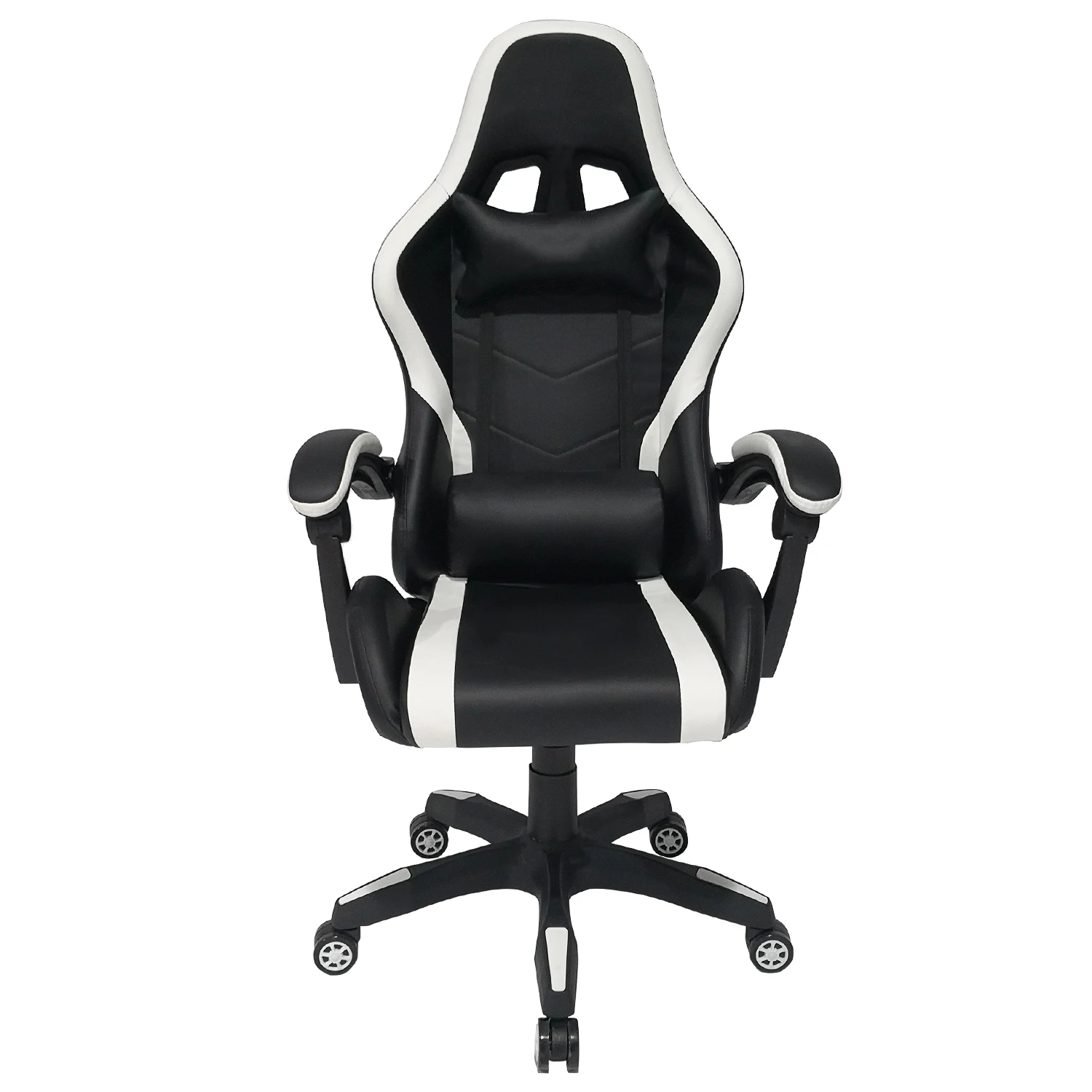 
KAILI Brand new Gaming Office Racing Adjustable Chair Seat Black Racing Style PU Leather High Back 