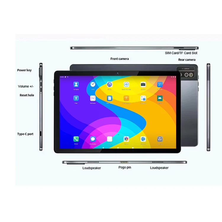 Multifunctional Tab S6 Cover Tablets Rugged Android Tablet 10 Inch MTK6771 64GB Android Industrial Rugged Tablet For Wholesales