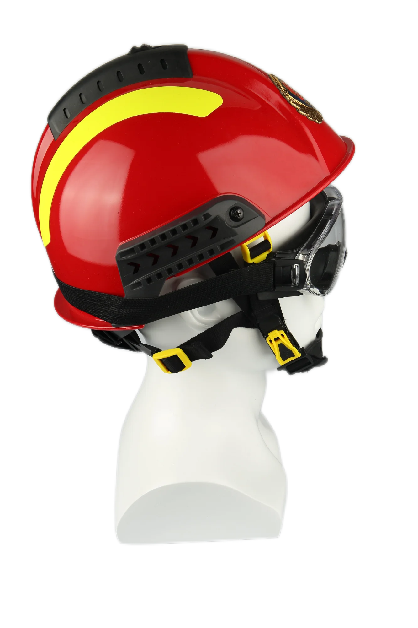 Dangerous chemical accident protective helmet fire rescue fireman fire fighting helmet