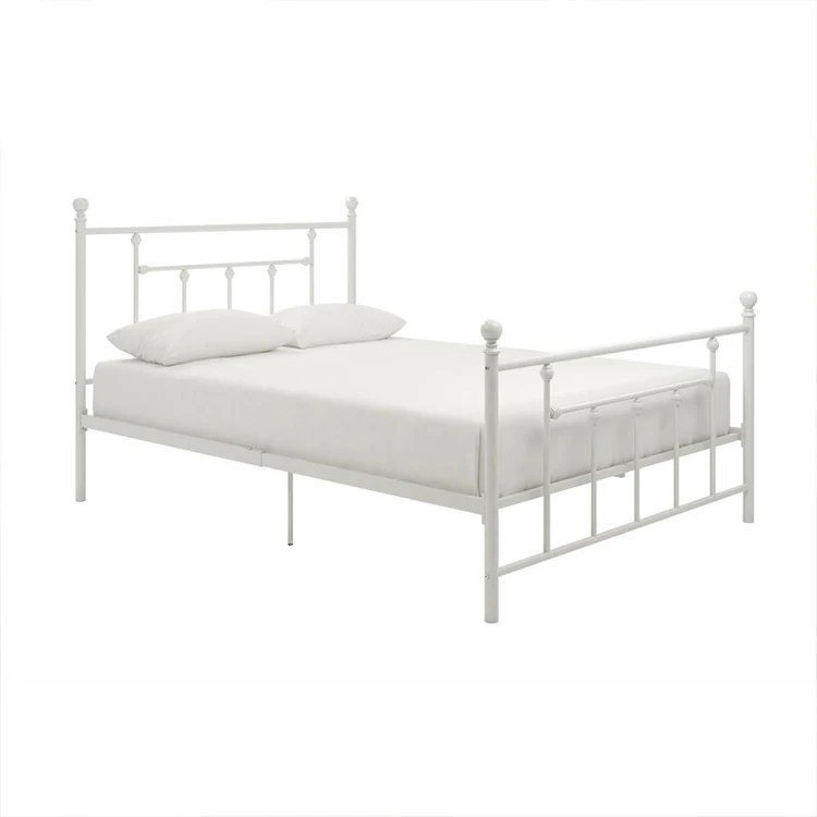 Wholesale India Style bed room furniture Twin Size Metal Frame Platform Beds