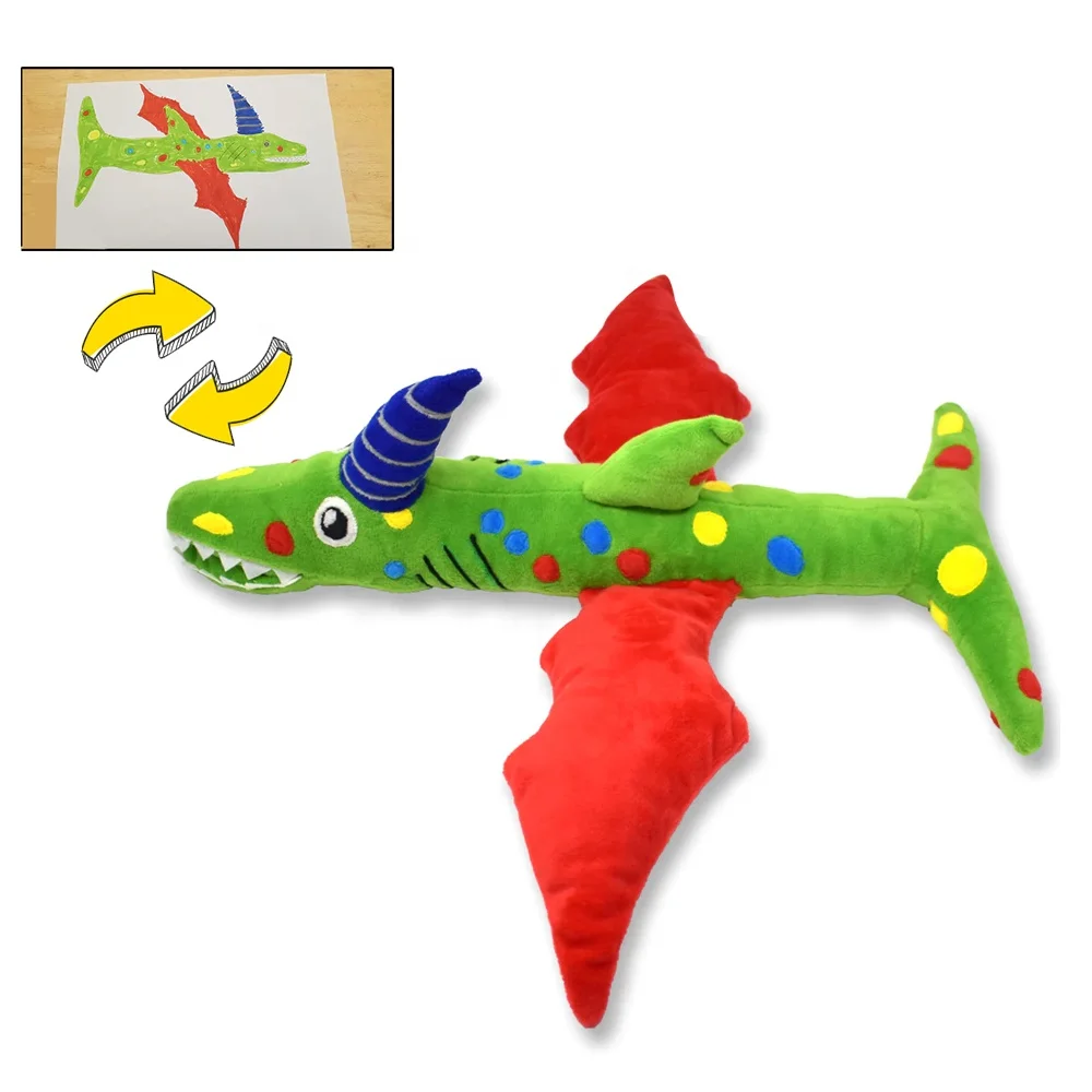 2023 Wholesales baby custom plush animal toys for kids custom plush lion sample from artwork drawing