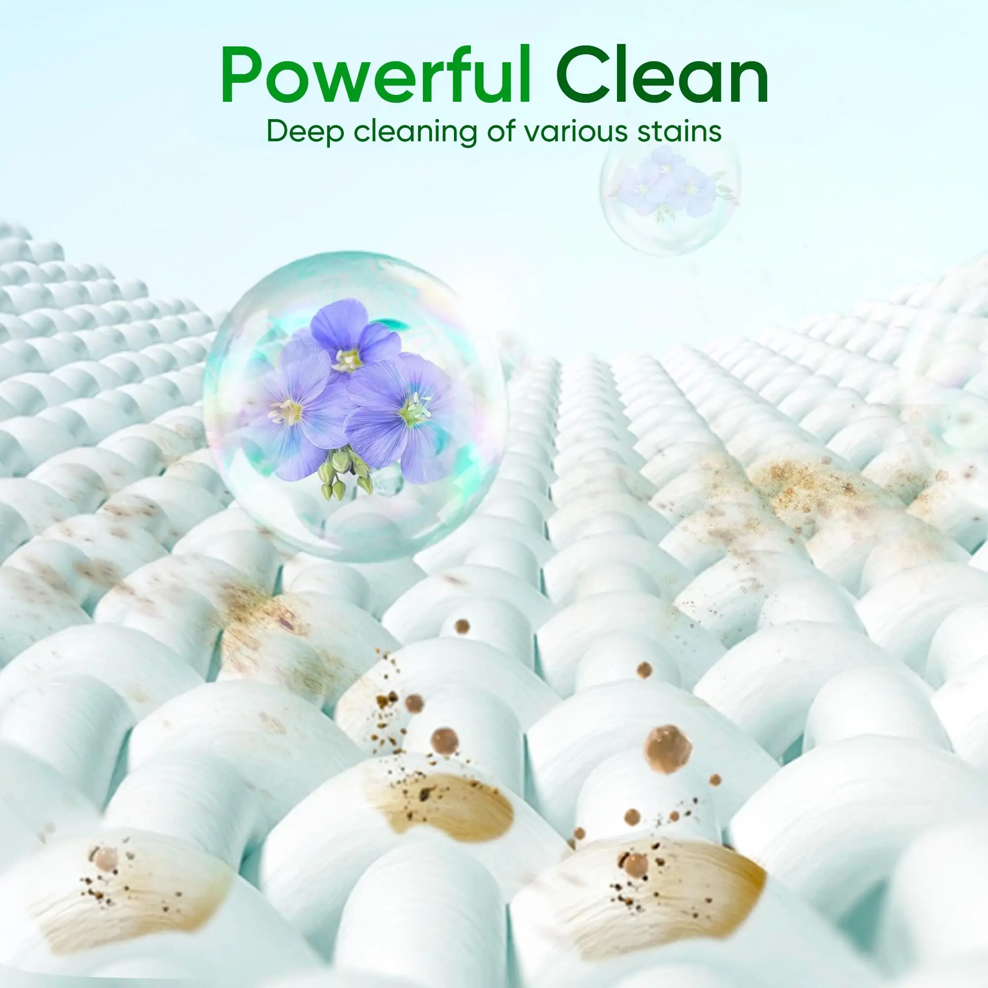Soluble Laundry sheets Strong Decontamination Laundry Soap Powder Clothing Sheets Cleaning Washing Machines Detergent