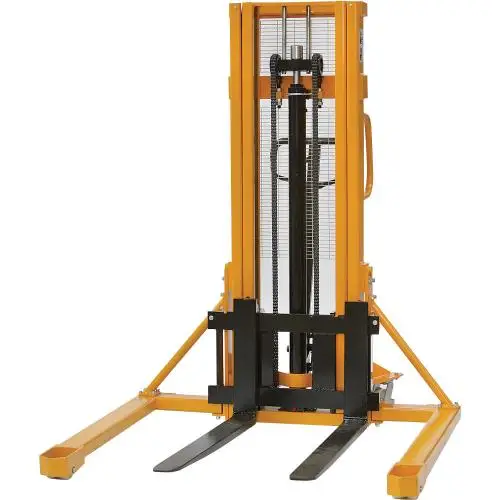 Hand Pallet Stacker 2 Ton 2.5ton 3ton Hydraulic Straddle Manual Forklift with Factory Price