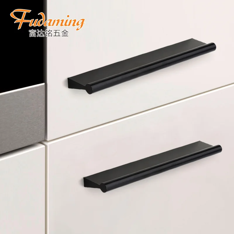 
FUDAMING modern simple aluminum alloy long handle for home furniture cabinet door 