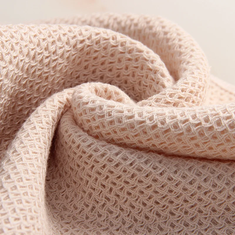 Adult pure cotton towel gauze honeycomb towel lovers absorbent breathable pure cotton face towel wholesale