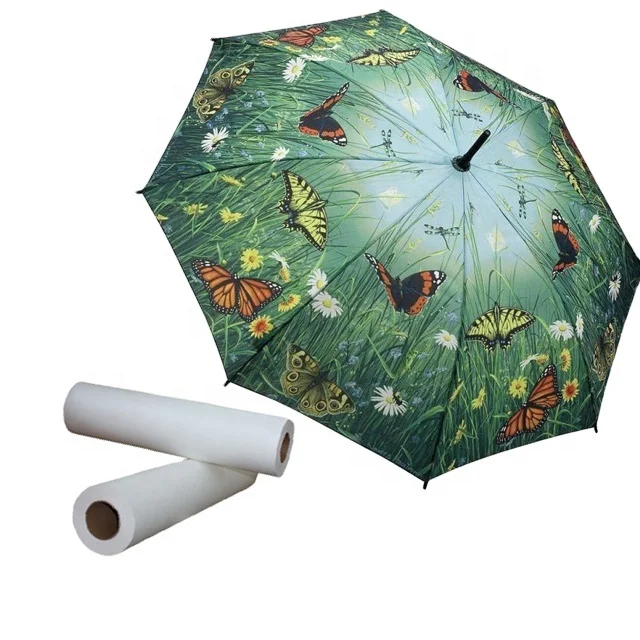 QUICK DRY 90GSM 36INCH*100M sublimation paper roll  sublimation transfer paper for t shirts