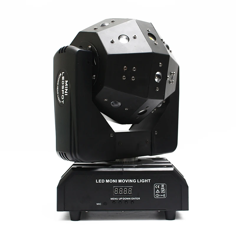 LED mini moving head ball laser beam strobe 3 in1 football roller moving heads DMX infinite rotation LED disco DJ ball light