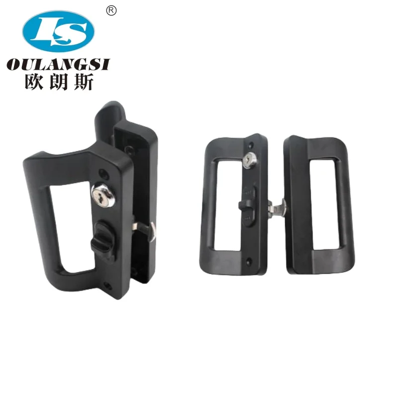 Прямая цена от производителя OLS-HD018 раздвижная дверь набор ручек с ручкой цилиндровым ключом и врезным замком