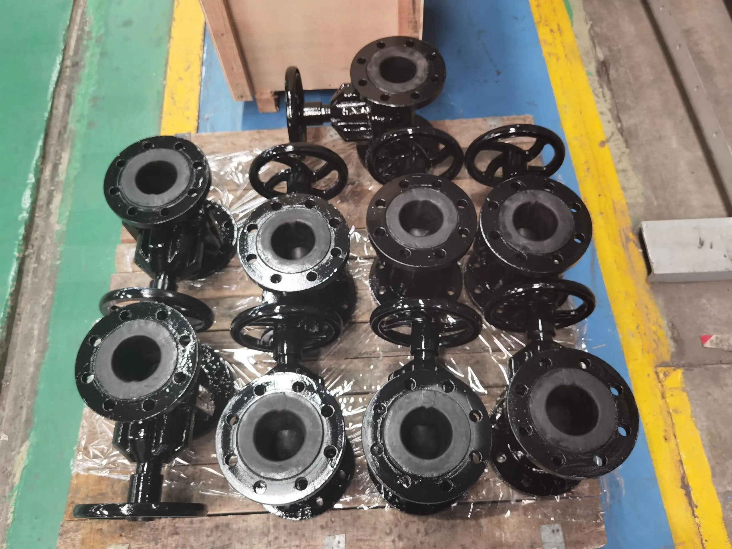 Black coated CF8m Ductile Iron API Gate Valve