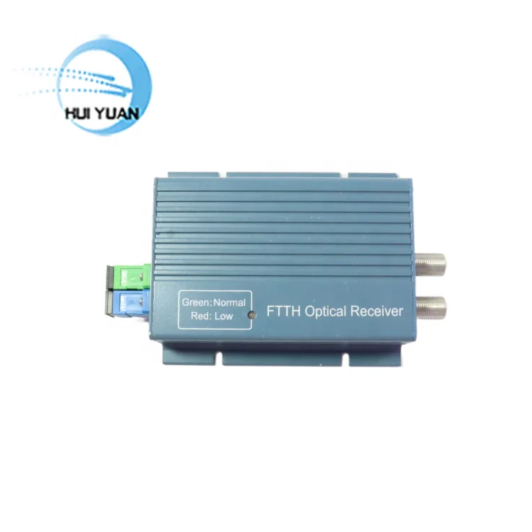 FTTH Optical Fiber Receiver Bandwidth 47-1008MHz GPON CATV Optical Node WDM Receiver