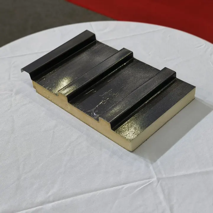 Оптовая цена pu pir Изолированная алюминиевая сэндвич-панель для складских зданий сделано в Китае