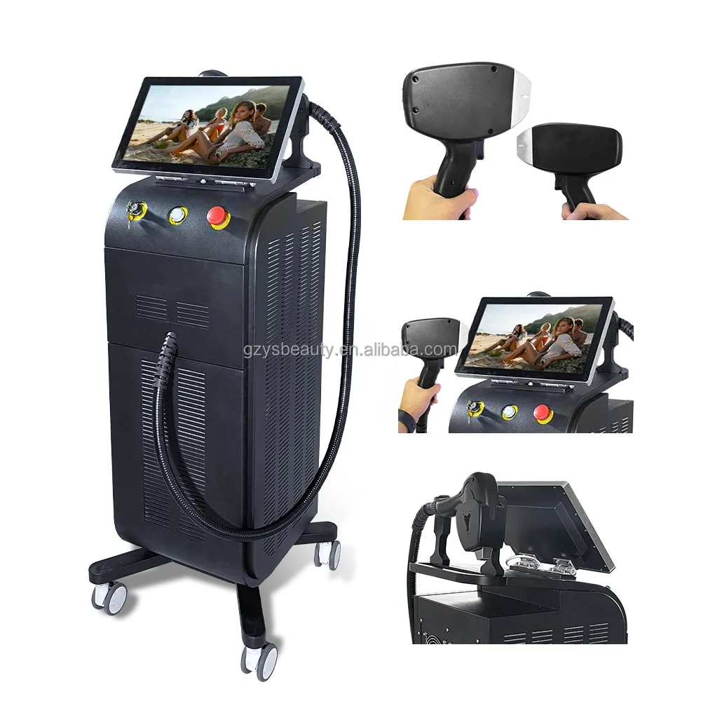 Factory price 3 Waves Alma Soprano Titanium Diode Laser Soprano Ice Platinum 808nm Laser Hair Removal Machine
