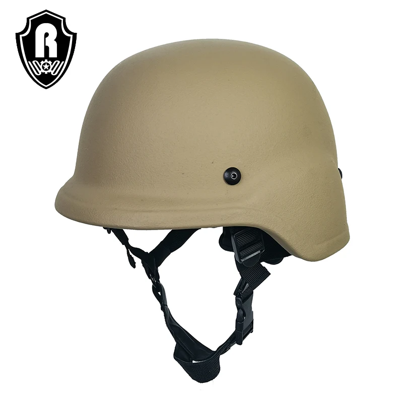 Roewe 9mm Aramid Adult Safety Combat M-88 Helmet Tactical Black With Visor
