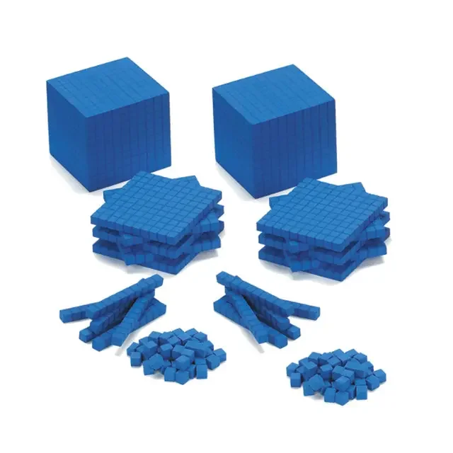 Ten Blocks - Place Value Blocks - Math Manipulatives K-3 for Elementary Classroom  Number Blocks