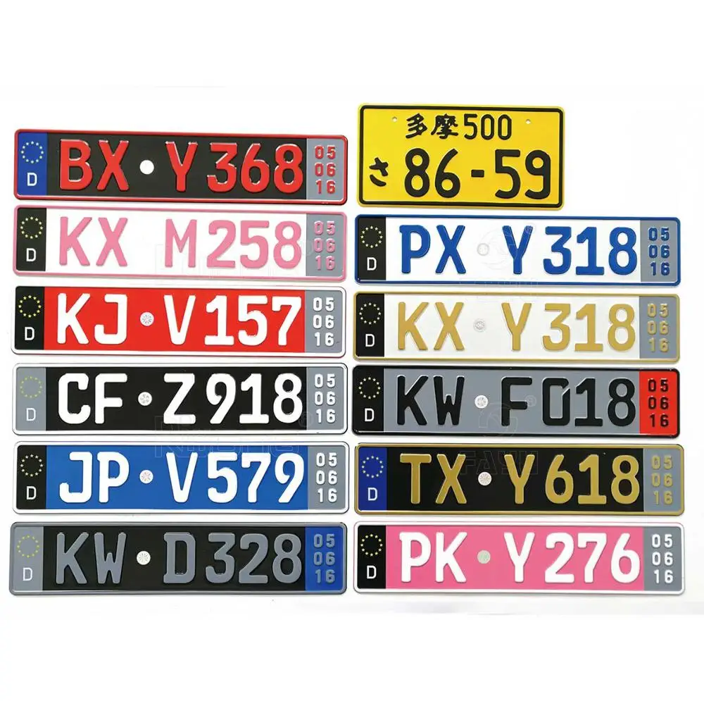jdm license plate,japan license plate, japanese number plate