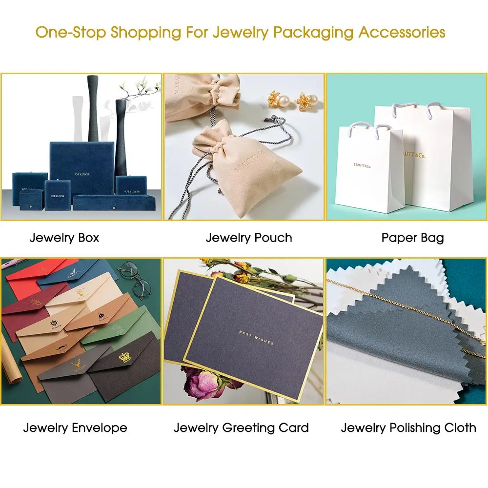 Wholesale Hot Sale Organizer Ring Velvet Jewelry Box With Logo Custom