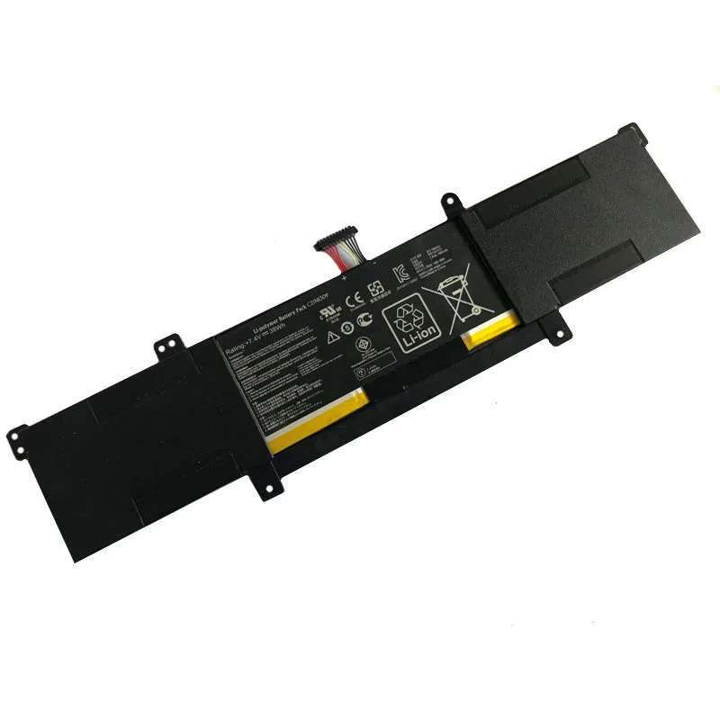 38Wh 4965mAh 7.4V  C21N1309 Laptop battery Compatible for Asus VivoBook S301LA S301LP Q301L C21PQ2H 0B200-00580100M Series