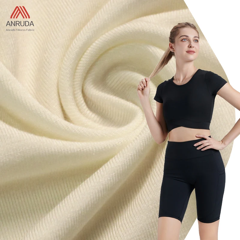 Factory Modal Plain Fabric 185g Solid Skin-friendly T Shirts Stretch Spandex Modal Fabric