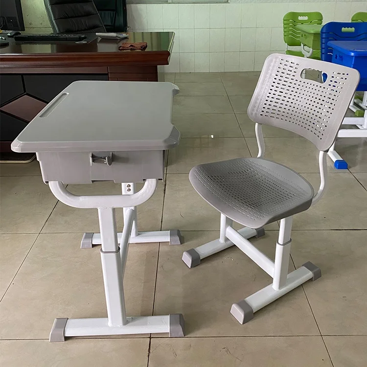 China Factory Children Table And Chair School Furniture School Desk And Chair Set For Student Class