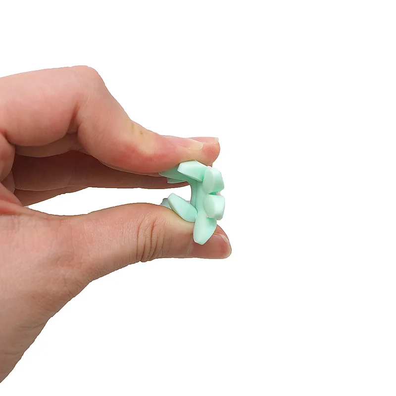 Wholesale dummy pacifier Sun Flower Silicone baby Pendant Teether