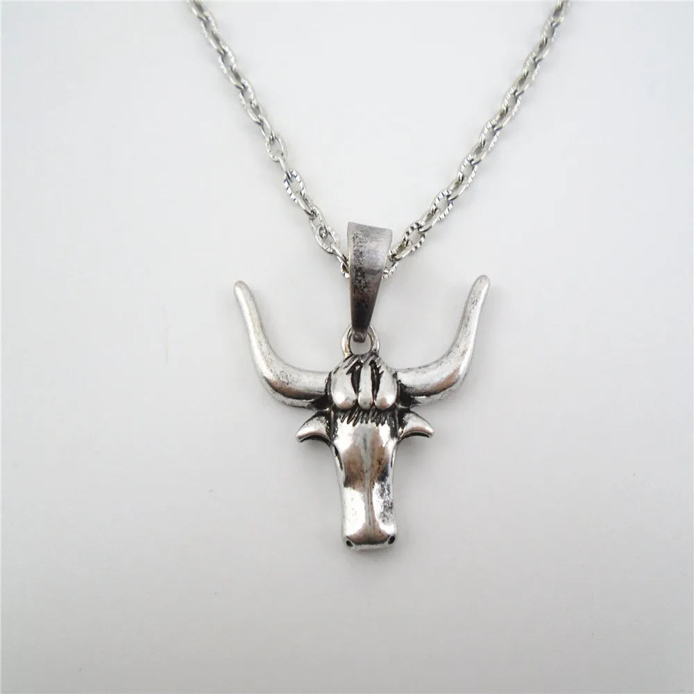 cheap wholesale online western jewelry of bull necklace