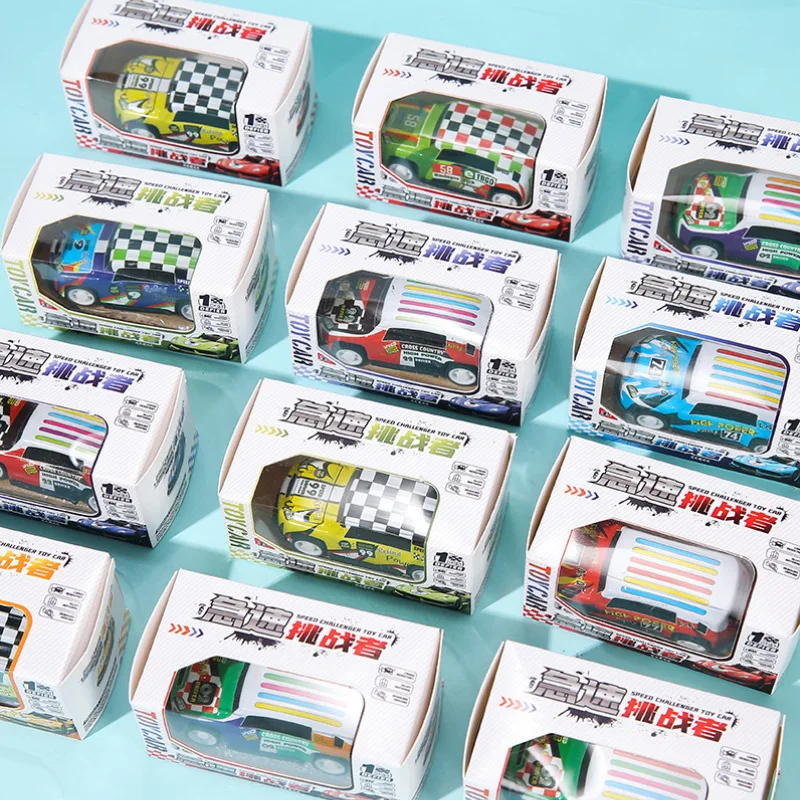 Unisex Mini Alloy Pull-Back Racing Car Metal Truck Wheels Diecast Toys Wholesale Kids Toys Kindergarten Prizes Street Stall Iron