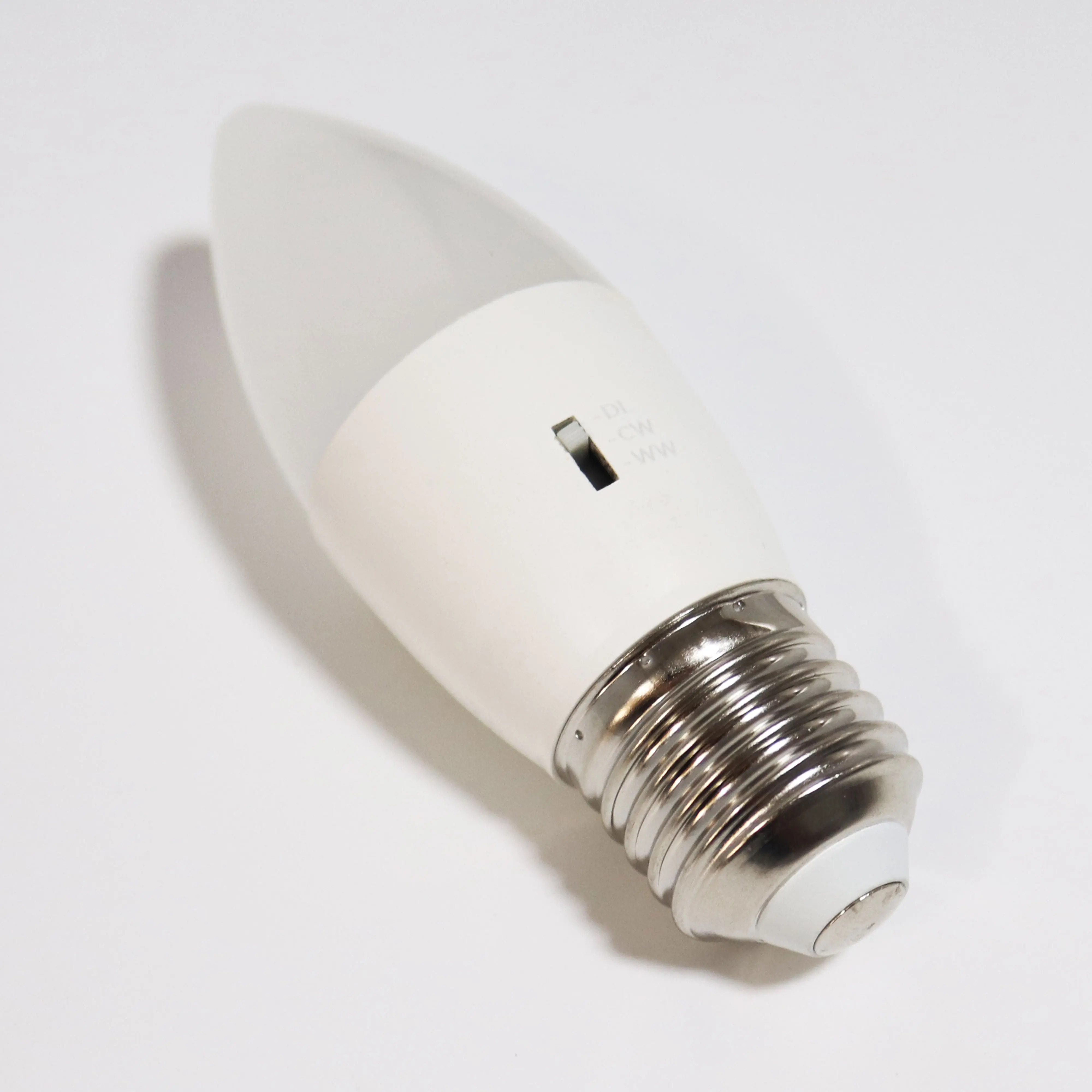 Europe Australia Standard Warranty 5-Year SAA 3CCT Dimmable E14 E27 led candle bulb 5W custom logo led spherical lamp light