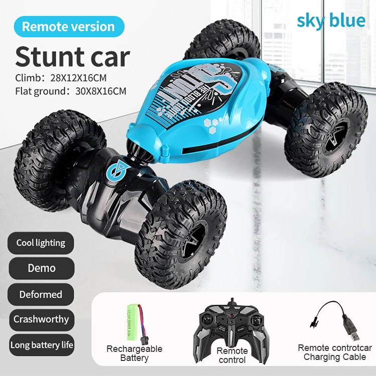 Дешевые 4Wd 360 градусов вращение трюк 2 4 г ручной игрушечный автомобиль пульт дистанционного управления