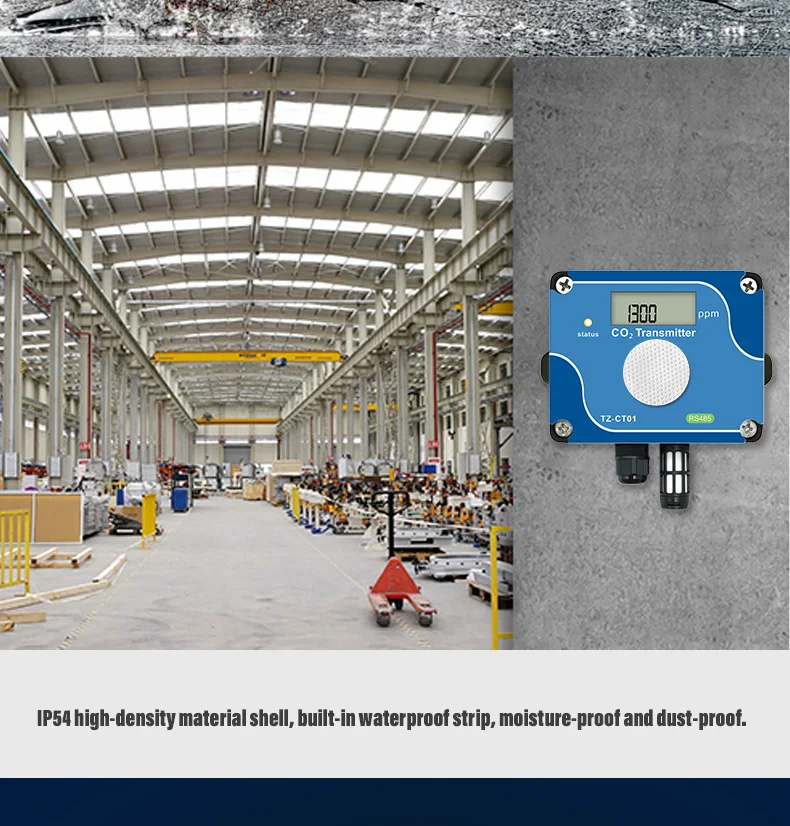 TZ-CT01 RS485 Modbus углекислого газа CO2 газовый