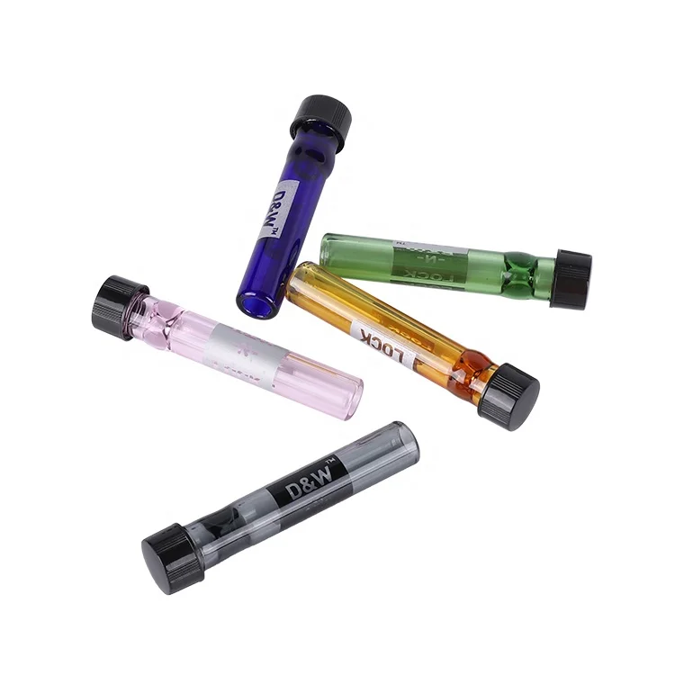 2021 New Straight Tube Glass Oil Burner Pipe Love Rose Hand Pipe Glass Pipes With Lid