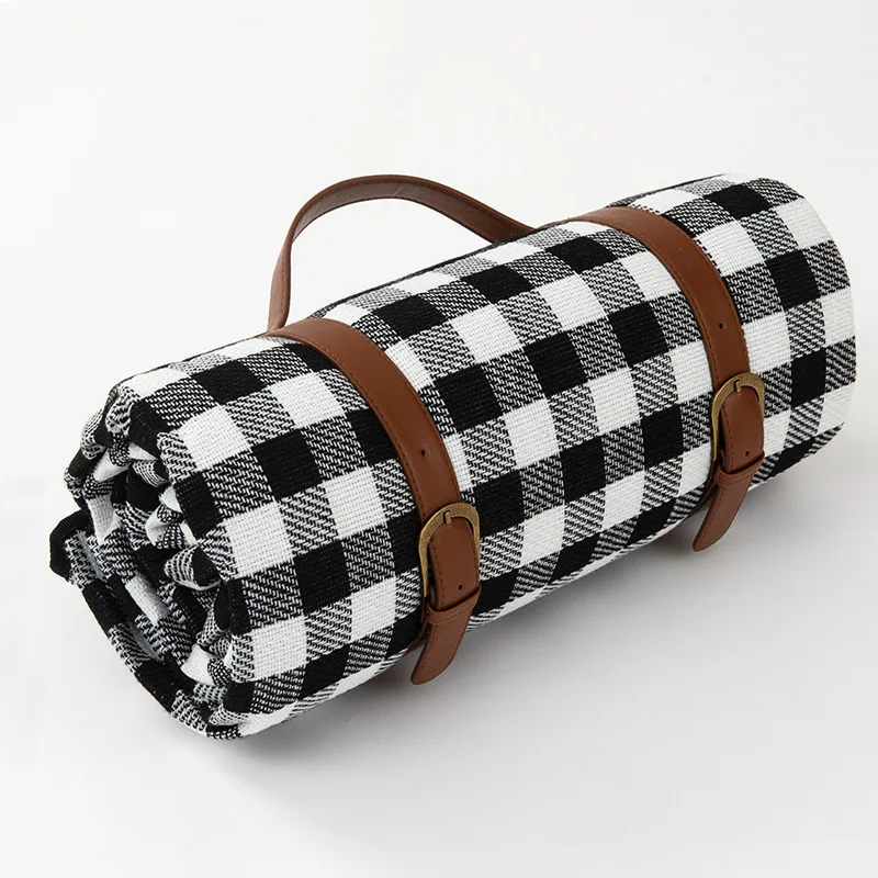 custom picnic mat large thick roll up padded outside foldable waterproof picnic blanket for outdoor picknick beach