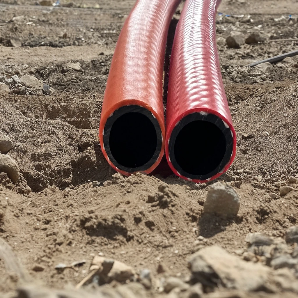 8mm PVC Material All-Color Flexible Fiber Braided Reinforce Water Oil Air Hoses 300 PSI 100m Length for Irrigation Garden Use