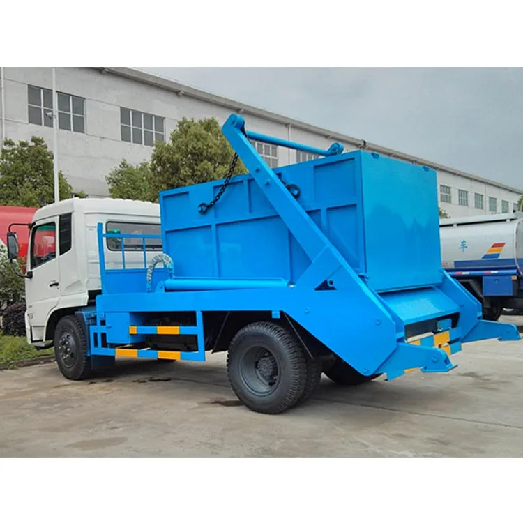 10 ton Remote Skip Loader Swing Arm Garbage Truck (1600636351395)