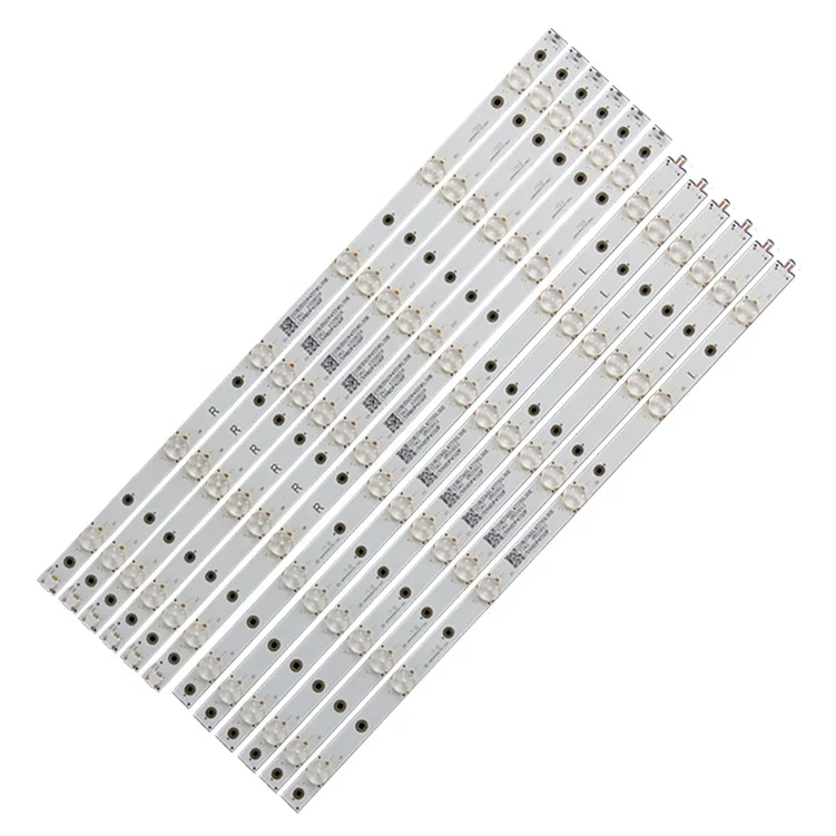 ES-918 led backlight LBM500P0601-GF-1(R)(5) LBM500P0601-GE-1(L)(5) use for In siginia 50' tv led bar 6+6LED 12PC