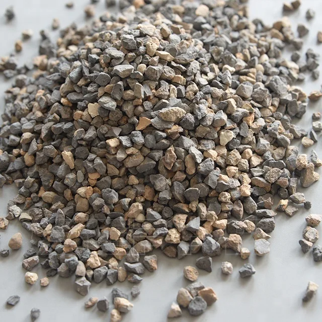 Big Production ability calcined bauxite block for non-slip pavement