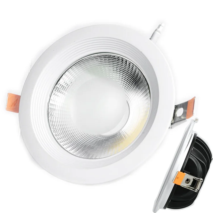 New Design Aluminium 1500lm Round Ceiling 15 watt COB LED Downlight