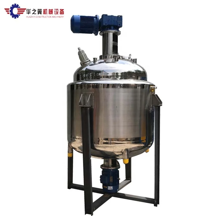 Chemicals reaction kettle Soap Shampoo Making Machine  lubricant grease stainless steel  reactor