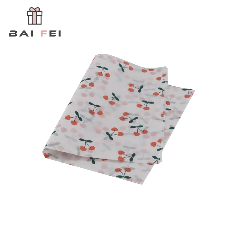 
Tissue Paper Rainbow pattern printed tissue paper wrapping printed fsc tissue paper 