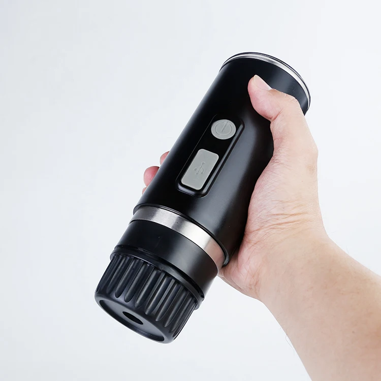 USB Capsule coffee maker Portable coffee maker one button switch single dose coffee grinder
