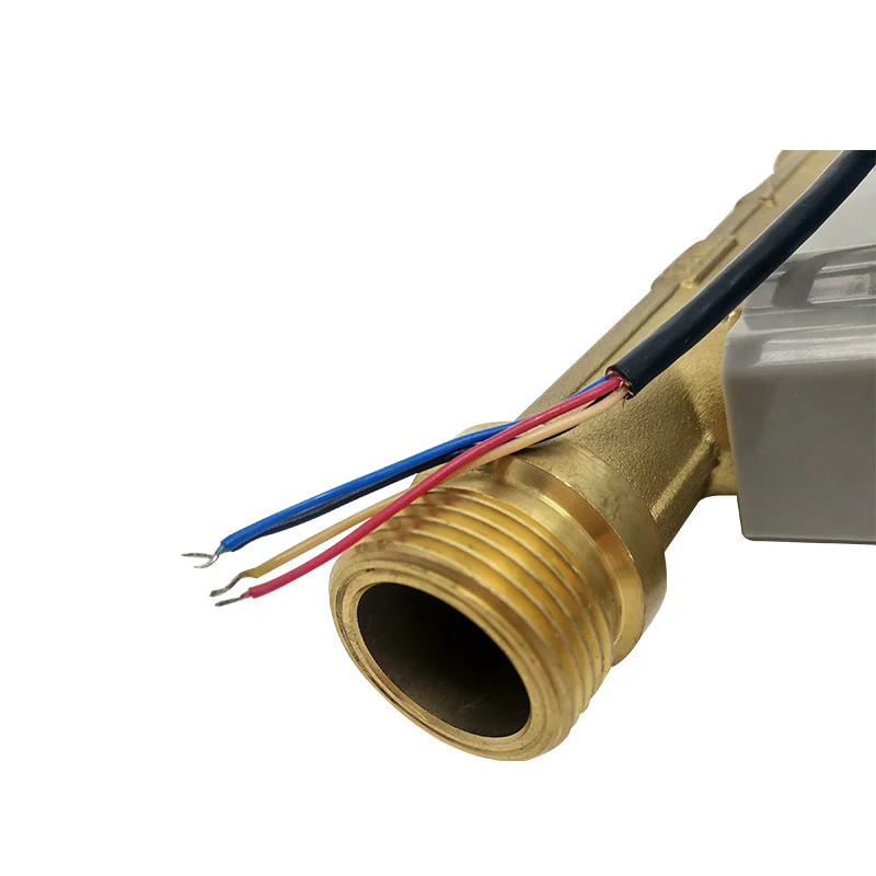  DN15-DN40 латунный корпус счетчика воды rs485 modbus интеллектуальный ультразвуковой