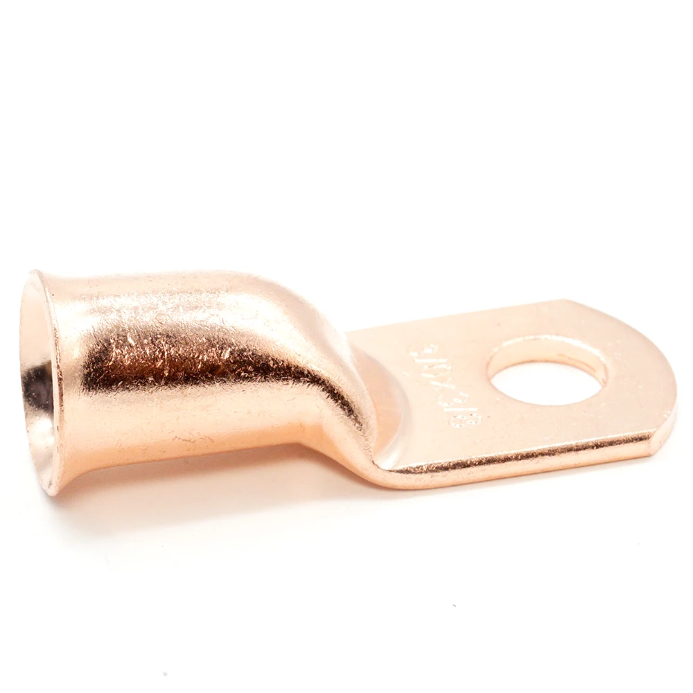Chinese Manufacture High Quality Copper Lug Ring Terminal Connector Battery Tubular Cable Lug