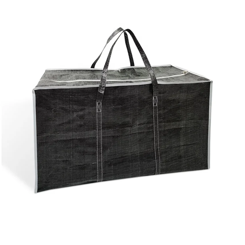 
Extra Large Strong Laundry And Storage Bag Woven Carry House Large Reusable Moving Bag With Comport Handles 