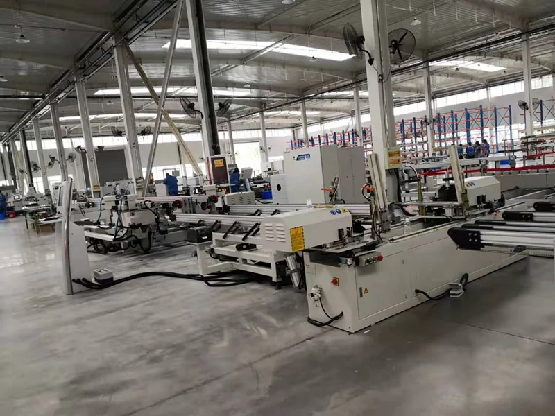 
Factory Made Overseas Service Aluminum Window Making Machine Aluminum Production Line Aluminum Profile Machining Center 