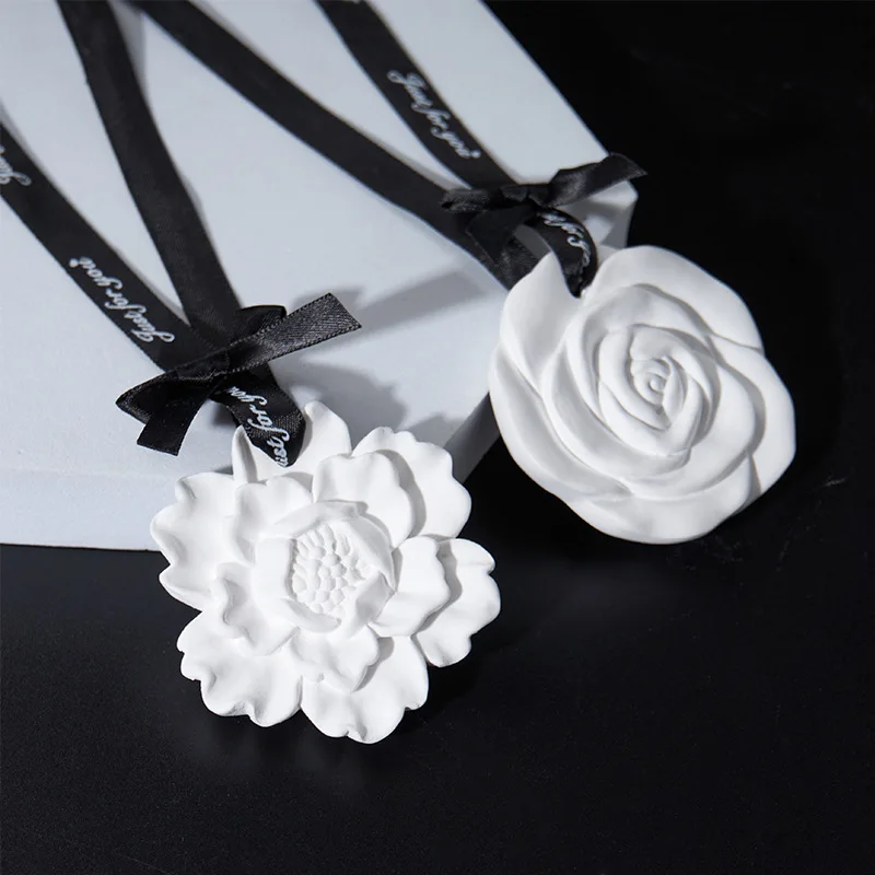 New Gypsum Ceramic Ornaments Aromatherapy Light Luxury Ancient Home Perfume Diffuser Stone Tablet Plaster Fragrance Pendant
